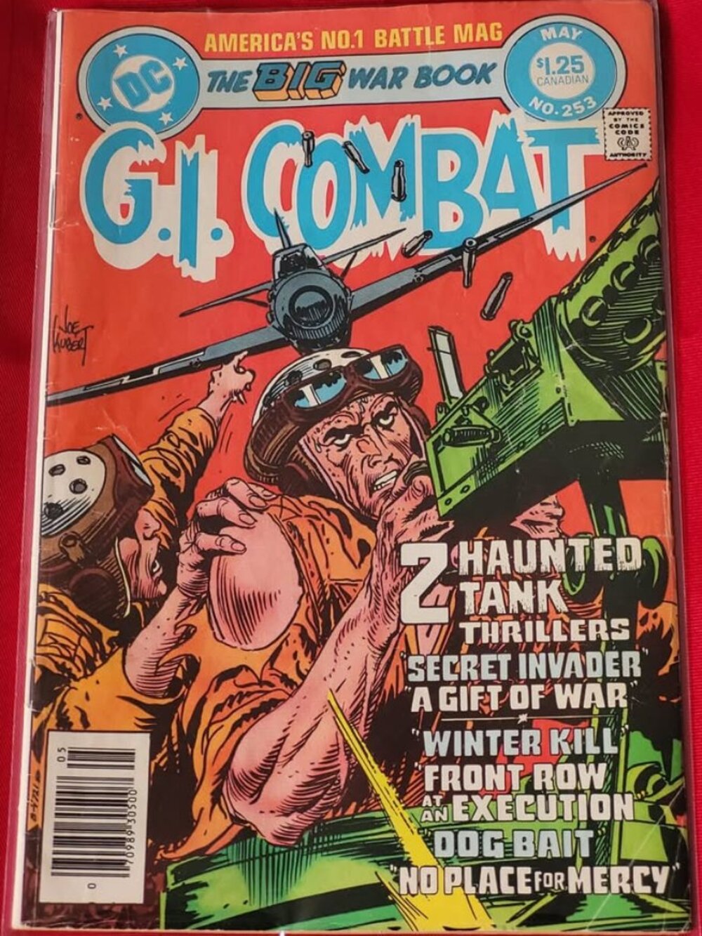 VINTAGE, 1982 G.I. COMBAT COMIC BOOK, ISSUE #253!!!